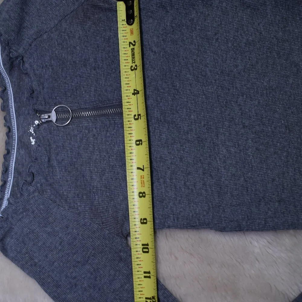 Justice Gray Long Sleeve Shirt Size 7